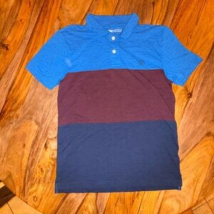 Aeropostale Multicolored Stretch Polo